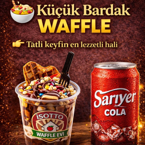 Küçük Bardak Waffle + Sarıyer Cola