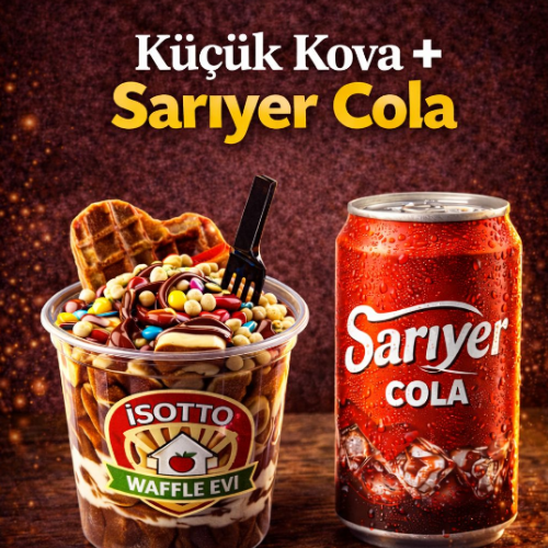 Küçük Kova Waffle + Sarıyer Cola