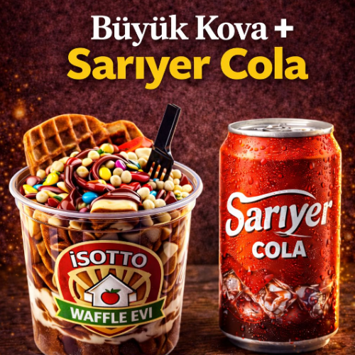 Büyük Kova Waffle + Sarıyer Cola