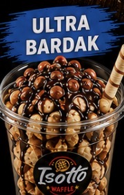 Ultra  Bardak Waffle Bubble