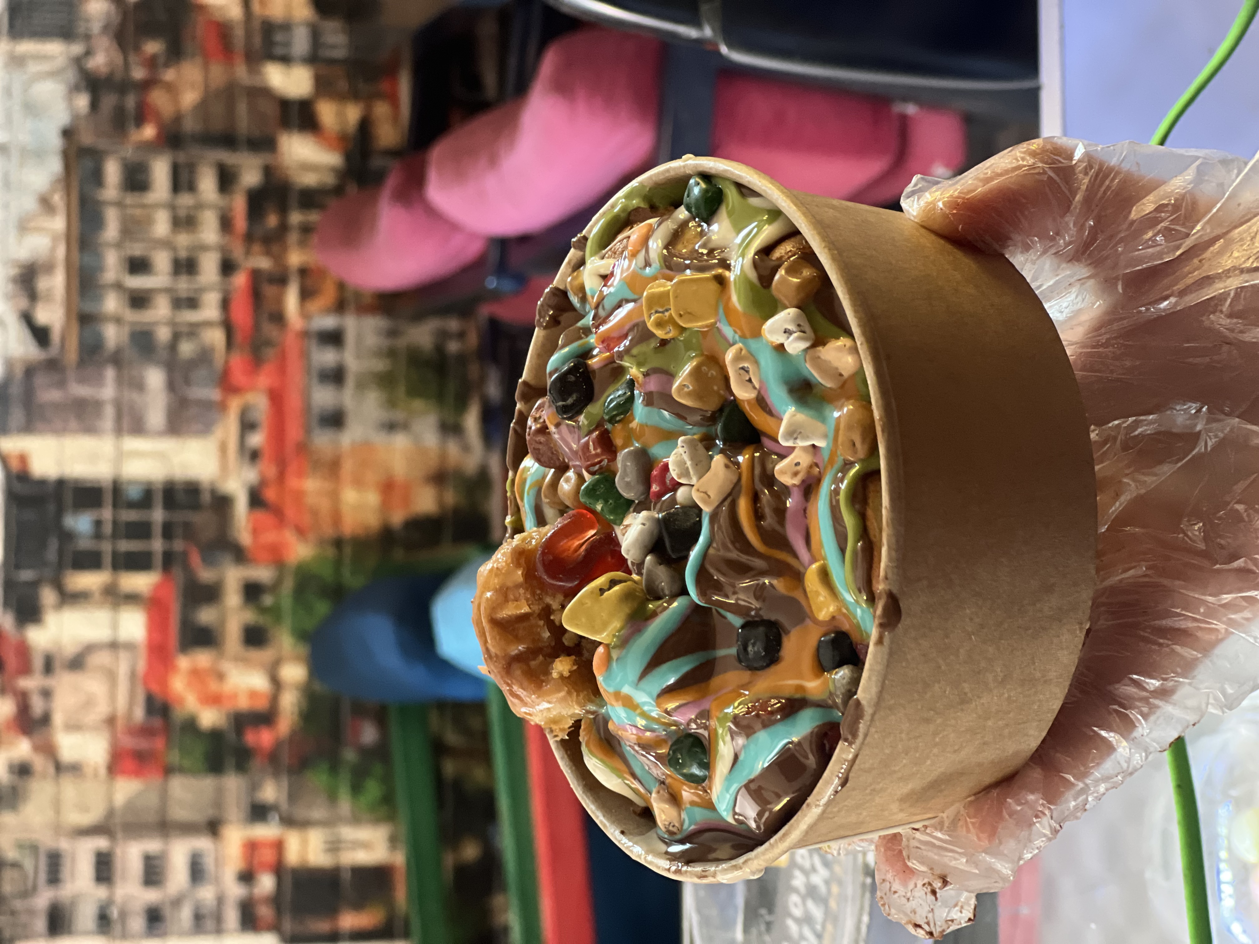 Mega Waffle Bubble